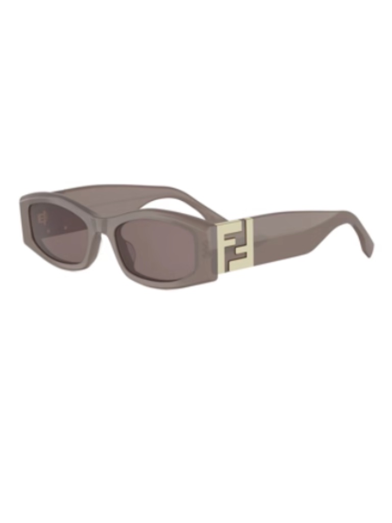 Fendi Forever Fendi 40204i 48e 54 Brown Brown Normal Sunglasses Fe40204i